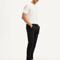 Men's Black Relaxed Fit Cargo Trousers - aebf1f5e-284b-420c-8f7c-19aef00775fb View