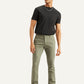Men's Olive Slim Fit Chinos - ccfea23f-5c6a-4e02-ab7c-6e0575618f6a View