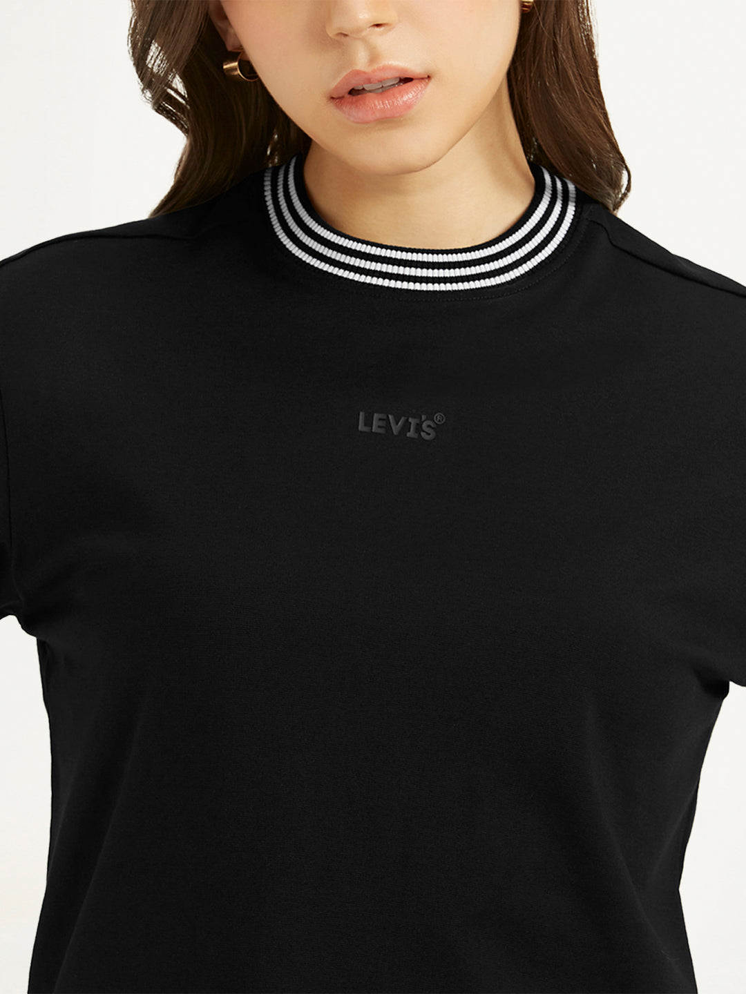 Women's Solid Crew Neck T-Shirt - cdf378ec-c566-48d8-b37c-1f09c7975d28 View