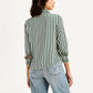 Women's Striped Spread Collar Shirt - dca81ab1-273d-4ec1-a089-9524646fda6d View