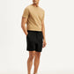 Men's Black Regular Fit Shorts - dfc5f7e3-48e9-4101-bcc3-dcf08c3250ba View