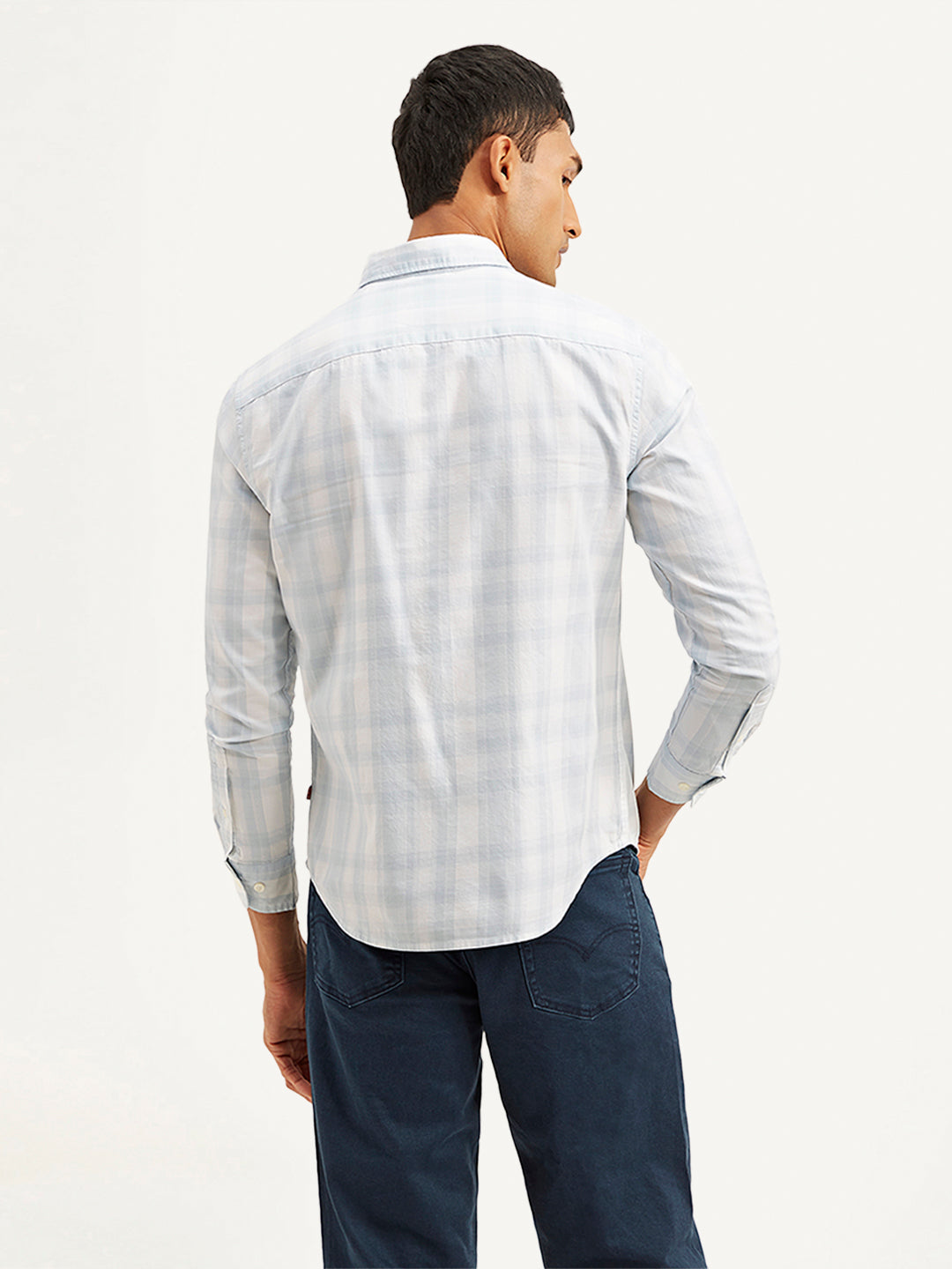 Men's Checkered Slim Fit Shirt - e730038b-d095-4897-af12-2bb4db8791b4 View