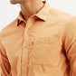 Men's Solid Slim Fit Corduroy Shirt - f71bcffd-9cce-4b76-8849-c49683baeb30 View