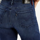 Women's Blue Wedgie Straight Fit High Rise Jeans - fff7630d-8a71-4672-b208-a0bb1e38da47 View