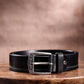 Men's Black Solid Belt - e48e9e18-debc-4ecd-89d7-d74f74e83d801744106621501-Levis-Men-Textured-Leather-Belt-8311744106621233-1 View