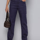 Women's Redloop High Rise Navy Straight Fit Trousers - e8922205-39e5-42e1-9915-a55ad13132971740742457828-Levis-Women-Trousers-1701740742457096-1 View