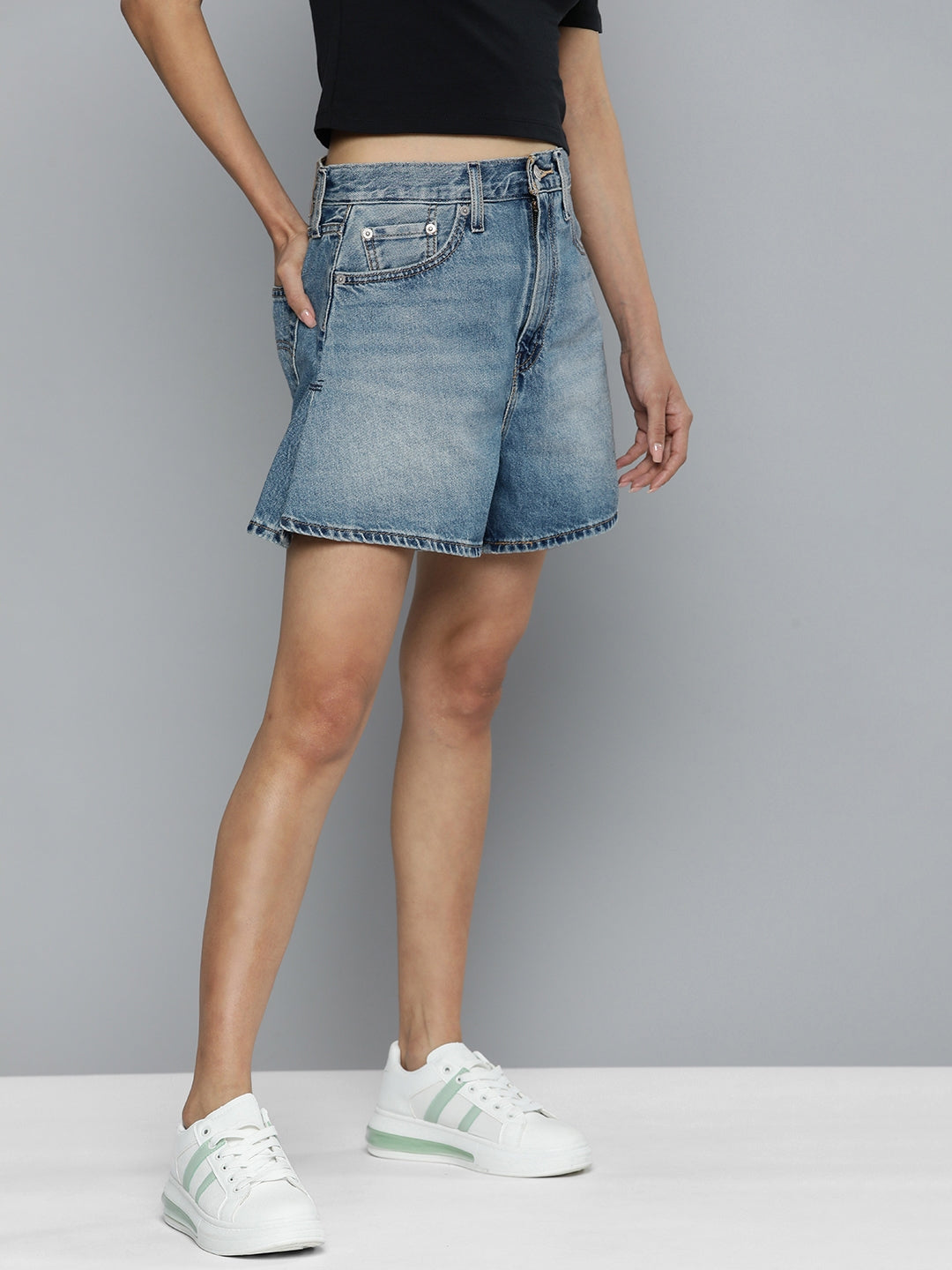 Women Slim Fit Shorts - edf213e88c7da691d1e089a51332f904 View