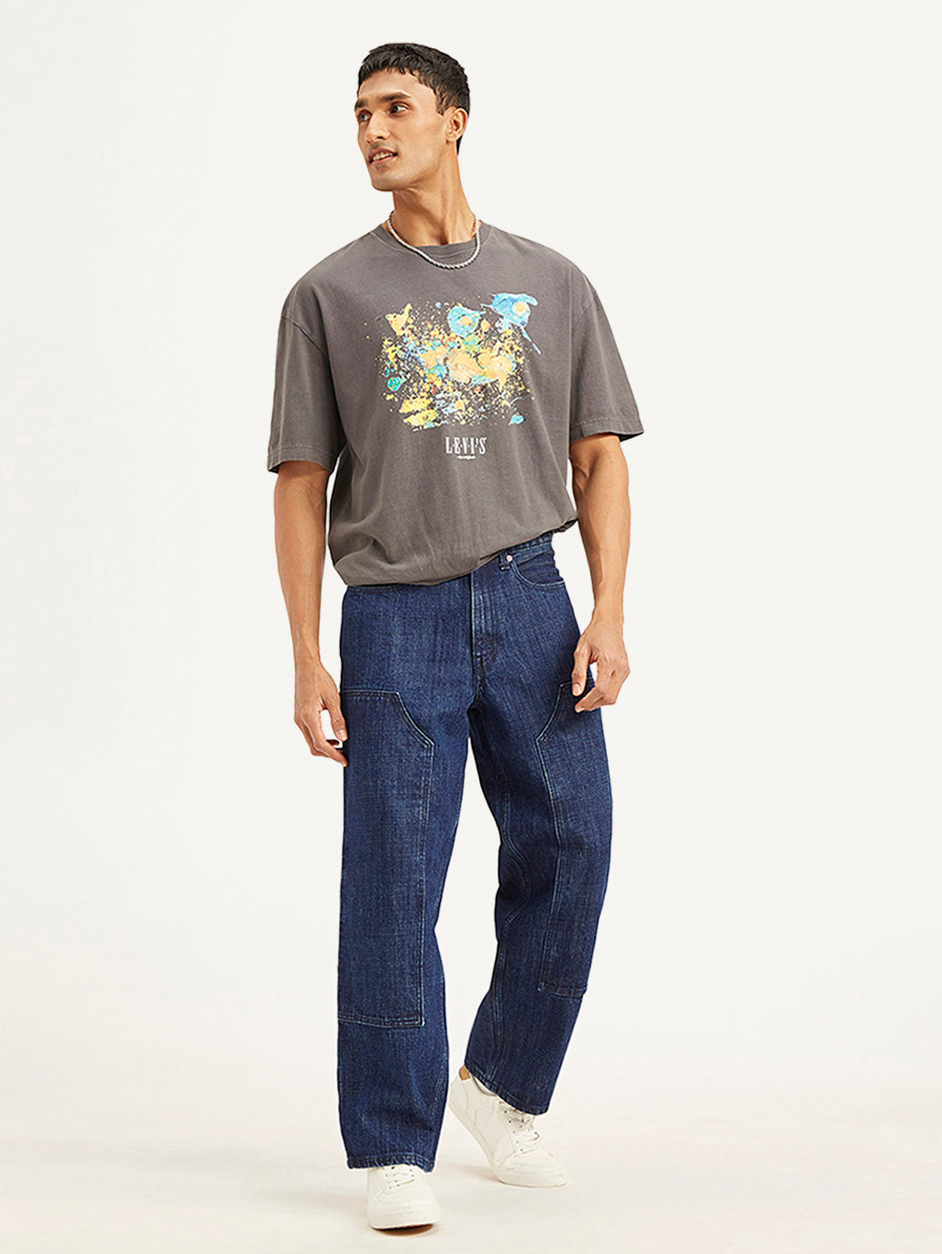 Men's 578 Blue Loose Fit Mid Rise Jeans - efd236a9ba939282be0536530238e000 View