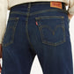 Women's Dark Blue Wedgie Straight Fit Mid Rise Jeans - f12b32c8905f3e8e8eb7e242515f5a1c View