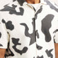 Men's Resort Collar Abstract Relaxed Fit Shirt - f2b6a53b643dccd2ff6a5dbc86e23e8e View