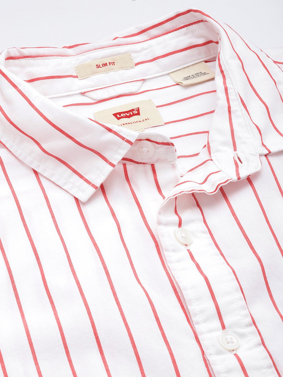 Men's Striped Slim Fit Shirt - f6e4a1df-31e4-44a4-a25f-500af757f4001724663541902-Mens-Checkered-Slim-Fit-Shirt-4361724663541389-2 View