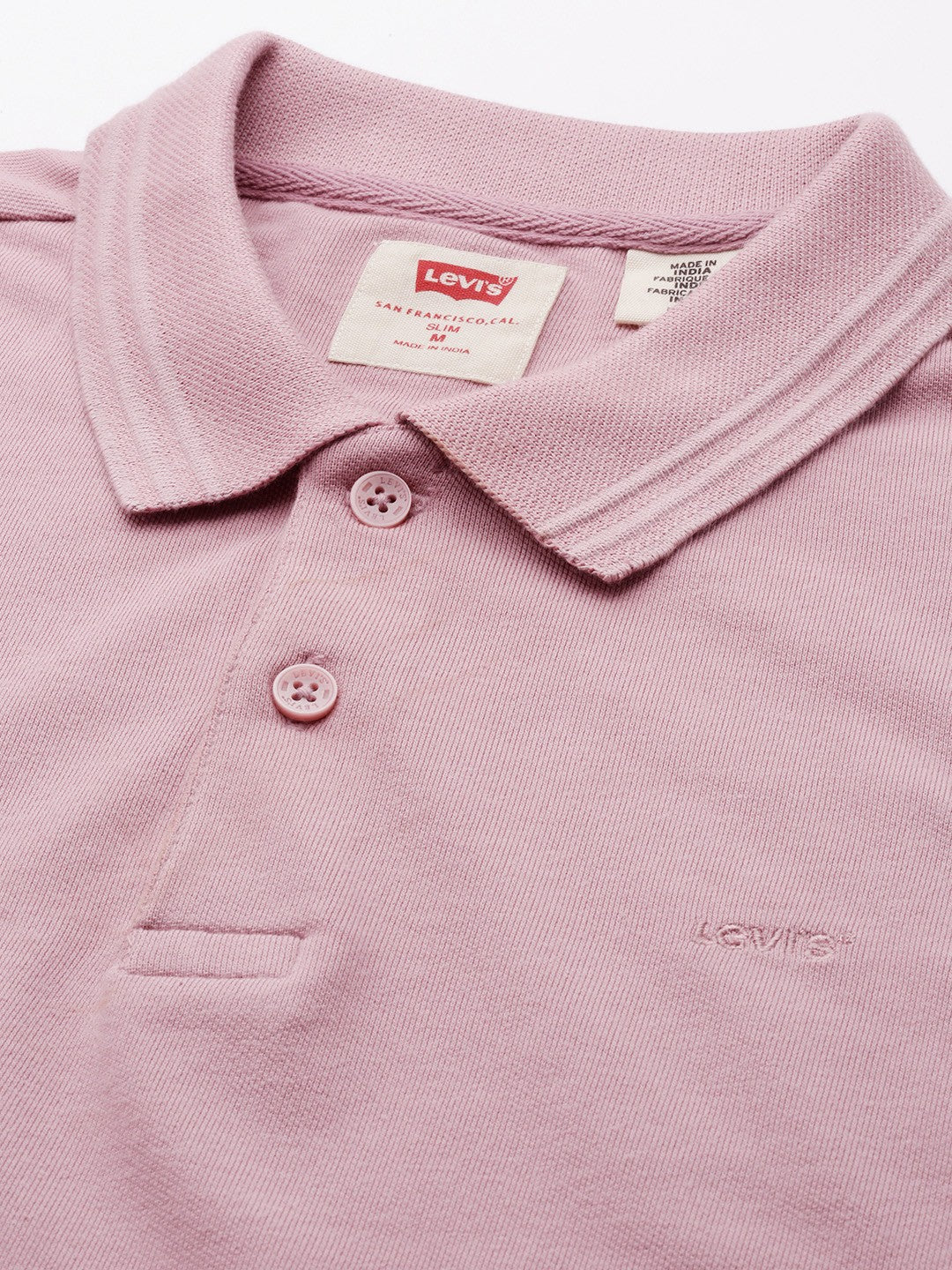 Men's Solid Slim Fit Polo T-shirt – Levis India Store