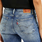 Women's 721 Blue Skinny Fit High Rise Jeans - fd90a593d9df11e54ac1839f45019889 View