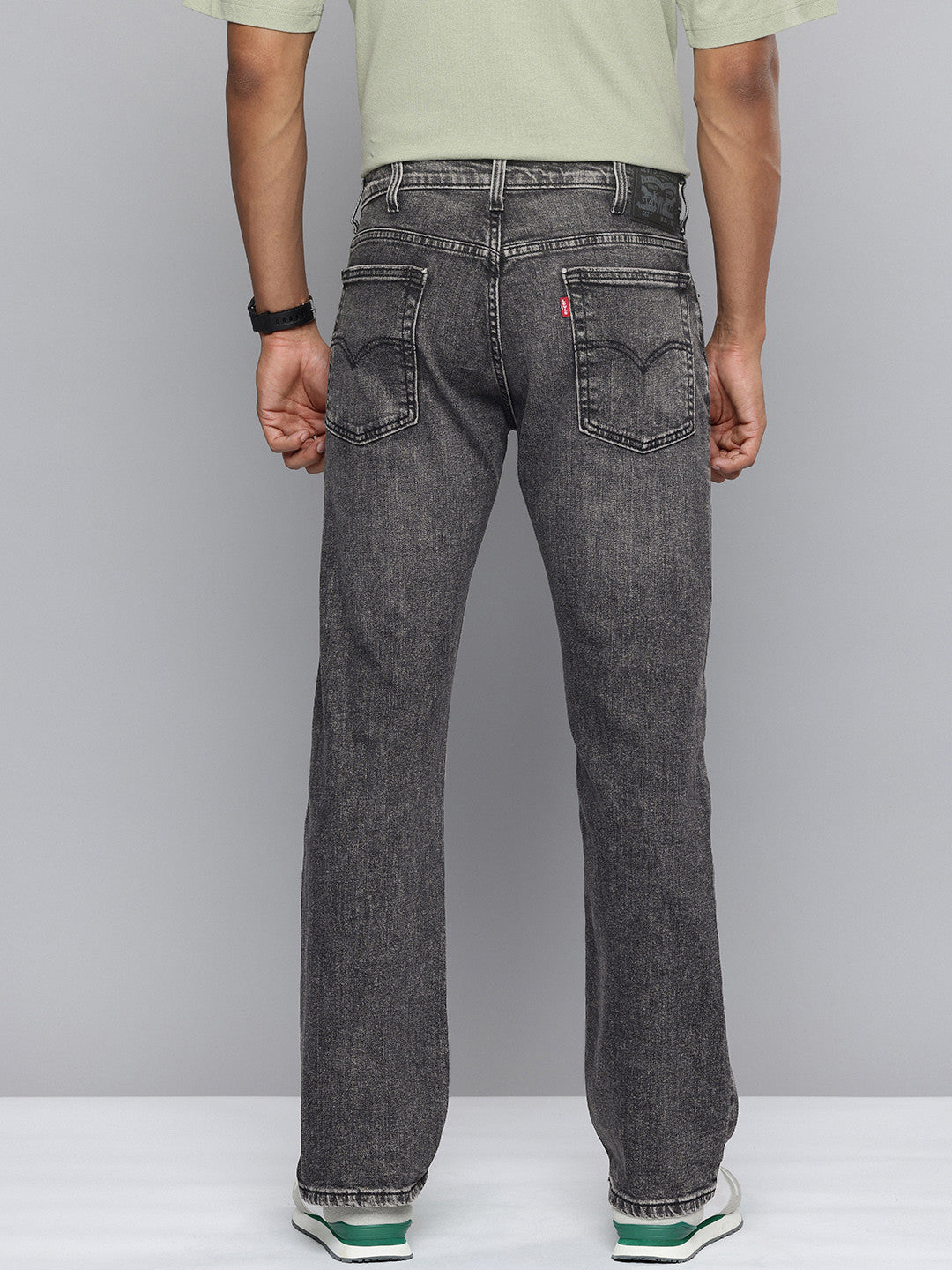 Men's 517 Black Bootcut Fit Mid Rise Jeans - d0f441f7e97c4ddda717e486e858921d View