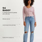 Women's 94 White Baggy Fit Mid Rise Jeans - 94802193-5a61-4472-b4b9-5a36030e9d85 View