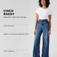 Women's Cinch Ribcage Wide Leg Fit High Rise Jeans - 6050906c-2d36-424d-a07c-1fb8cf12a4bd View