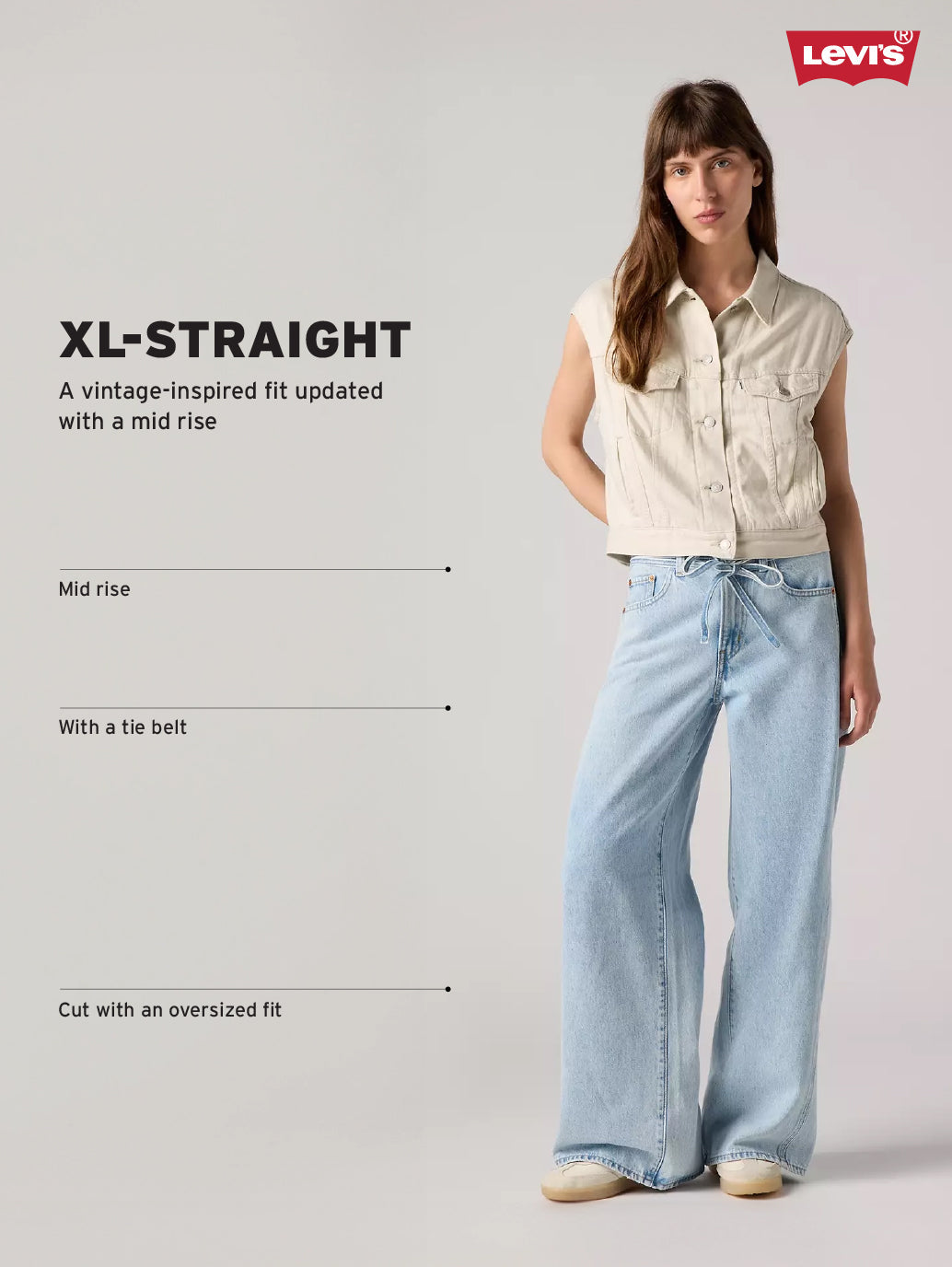 Women's Mid Indigo XL Straight Loose Fit Mid Rise Jeans - 7baf44da-3f13-412b-b53d-97b542d832d4 View